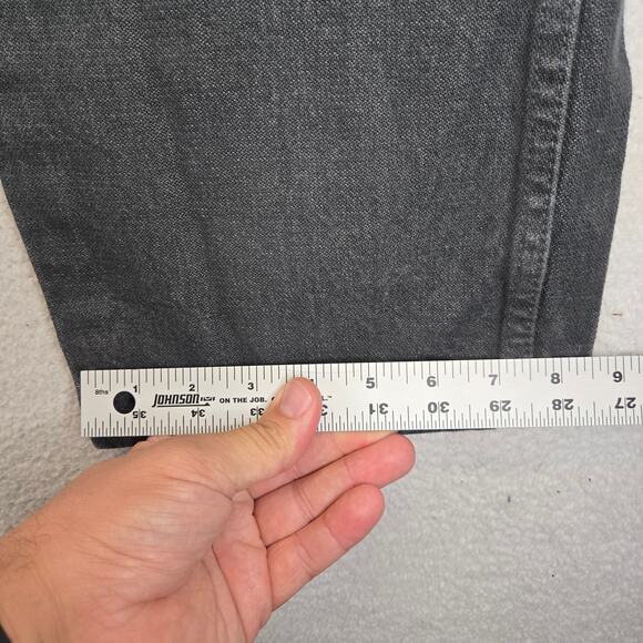 Wrangler 13mwz Cowboy Cut Original Fit Jeans Mens 36x34 Black Western Work Wear - Picture 11 of 12